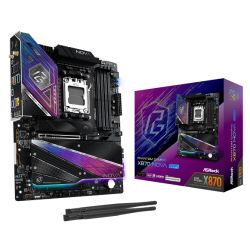 Asrock X870 NOVA WIFI, AMD X870, AM5, ATX, 4 DDR5, HDMI, 2 USB4, Wi-Fi 7, 5G LAN, RGB, 5x M.2 Asrock X870 NOVA WIFI, AMD X870, AM5, ATX, 4 DDR5, HDMI, 2 USB4, Wi-Fi 7, 5G LAN, RGB, 5x M.2